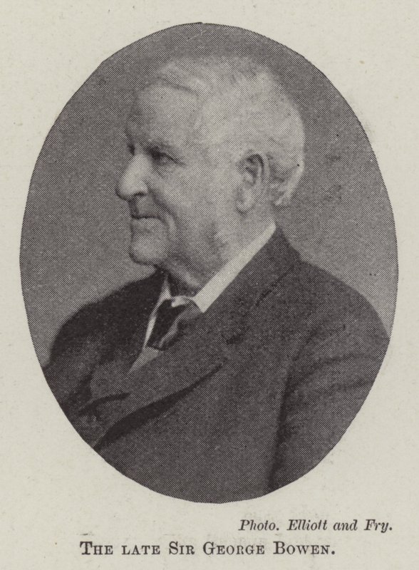 El fallecido Sir George Bowen de English Photographer