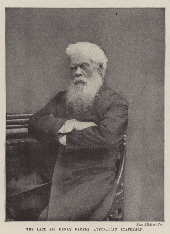 El Difunto Sir Henry Parkes, Estadista Australiano de English Photographer
