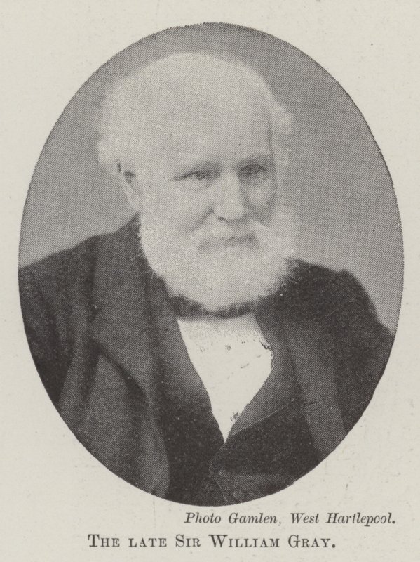 El difunto Sir William Gray de English Photographer