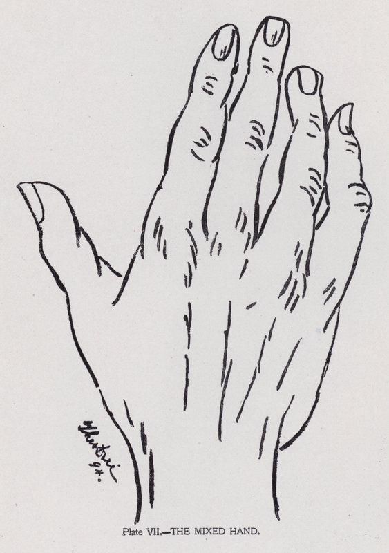La mano mixta (foto b/n) de English Photographer