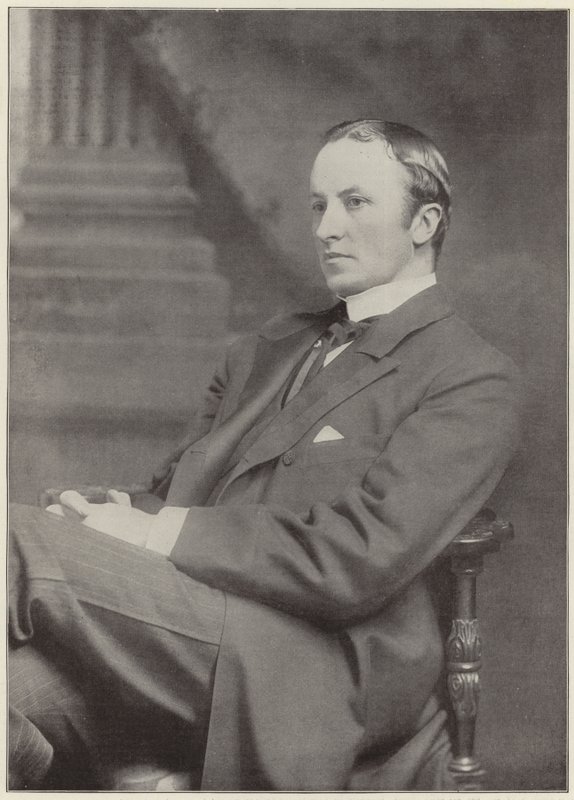 El muy honorable George Nathaniel Curzon de English Photographer