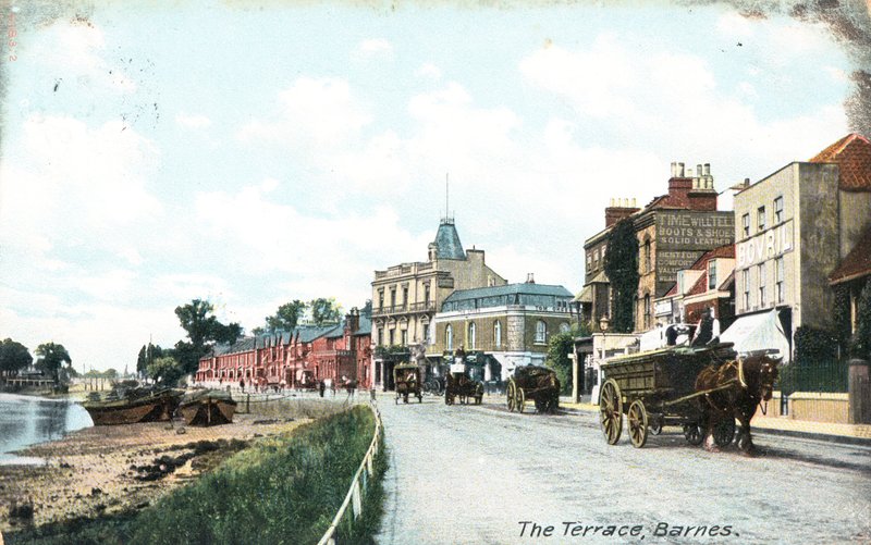 La terraza en Barnes de English Photographer
