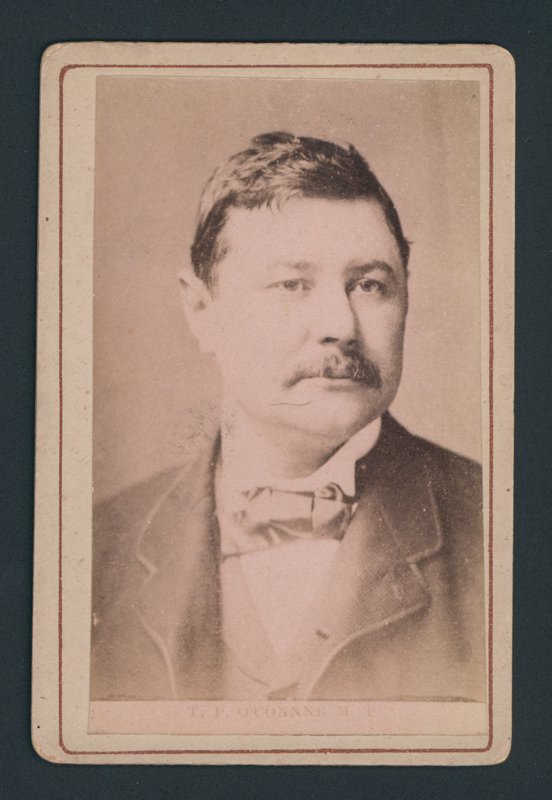 Thomas OConnor, nacionalista irlandés, tarjeta de visita de English Photographer