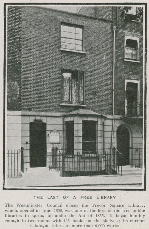 Biblioteca de Trevor Square, Westminster de English Photographer