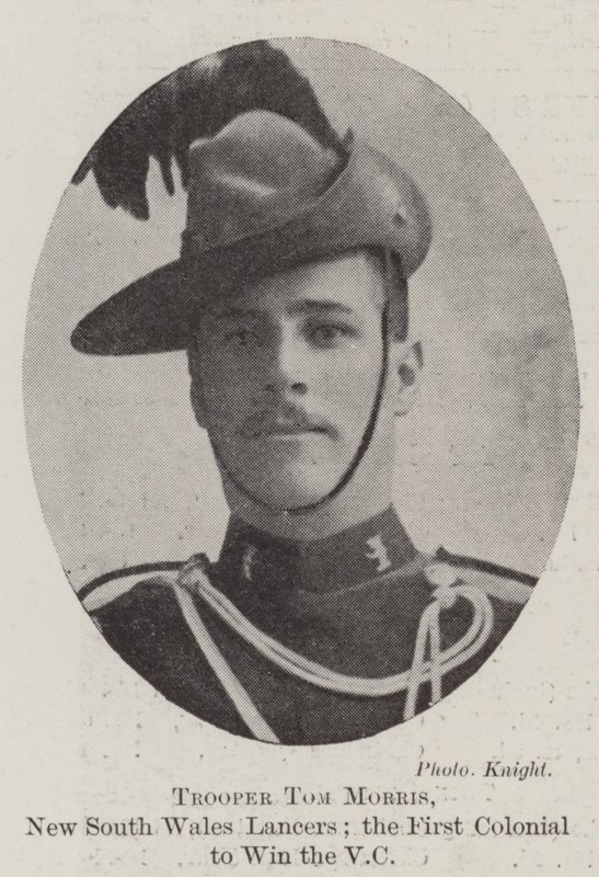 Soldado Tom Morris, Lanceros de Nueva Gales del Sur; el Primer Colonial en ganar la VC de English Photographer