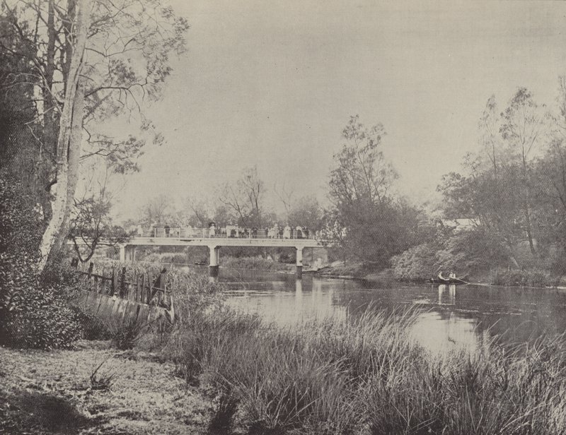 Puente Undercliffe, Río Cooks de English Photographer