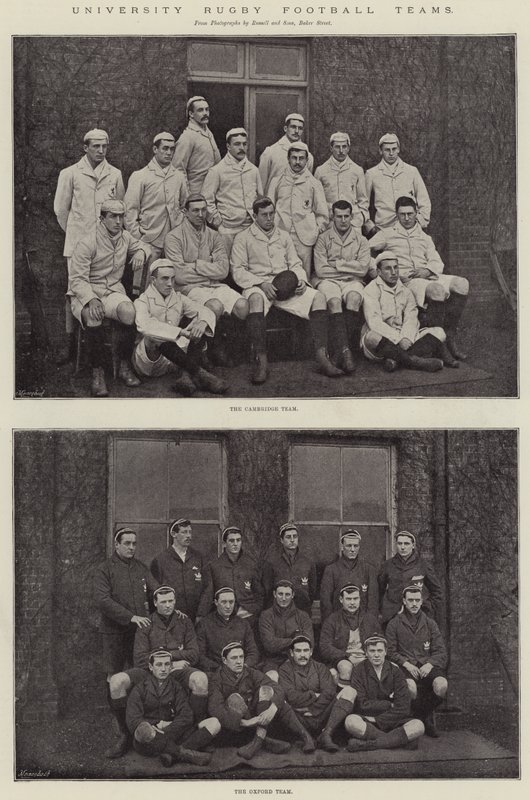 Equipos de rugby universitarios de English Photographer