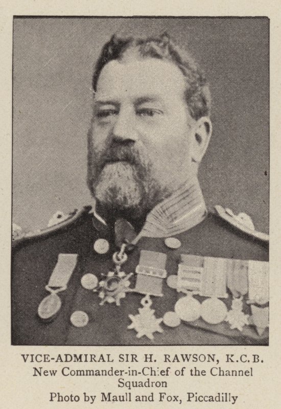 Vicealmirante Sir H Rawson, KCB de English Photographer