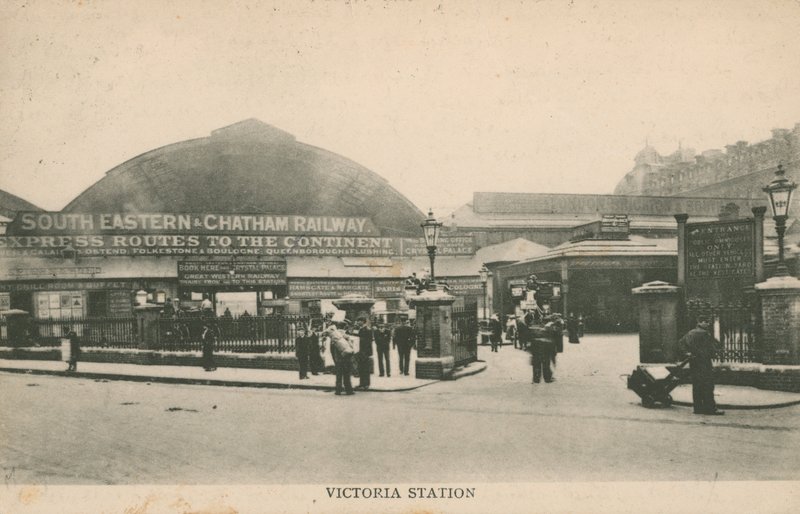 Estación Victoria, Londres de English Photographer