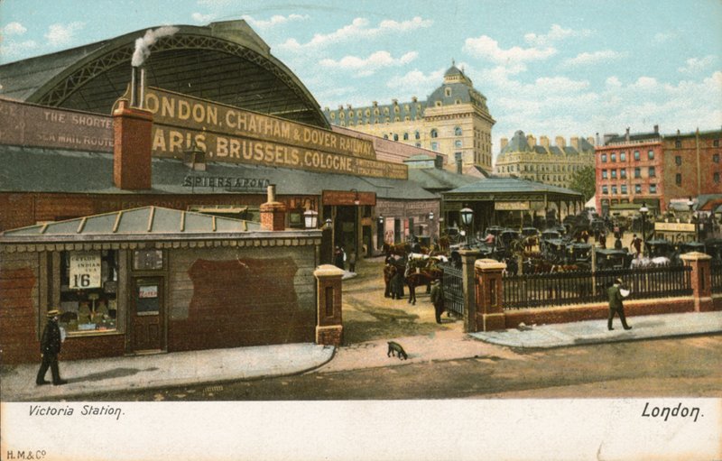 Estación Victoria, Londres de English Photographer