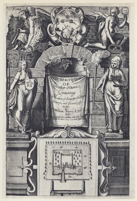 W Burton, La descripción del condado de Leicester, I White 1622 de English Photographer