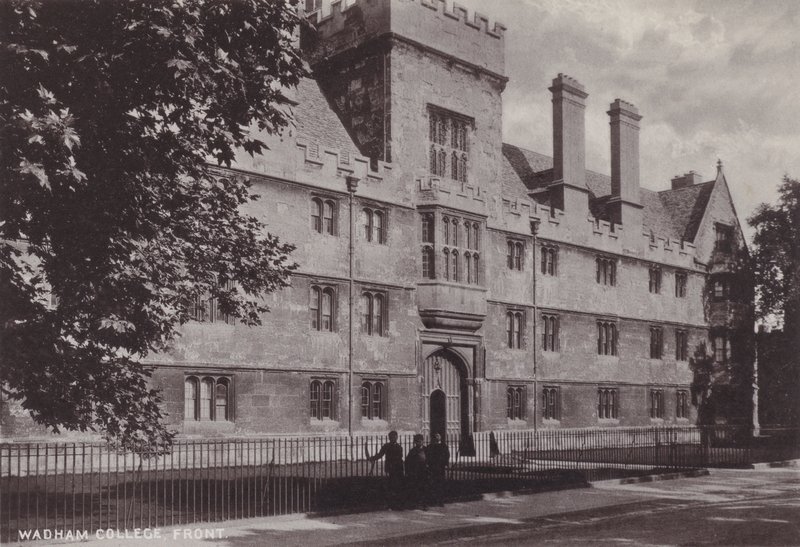 Frente del Wadham College de English Photographer