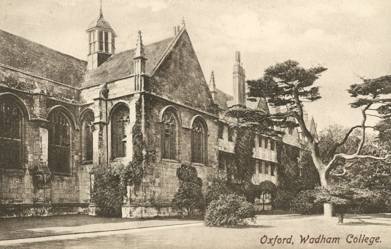 Wadham College, Oxford, Oxfordshire de English Photographer