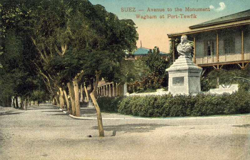 Monumento Wagham, Port Taufiq, Suez de English Photographer