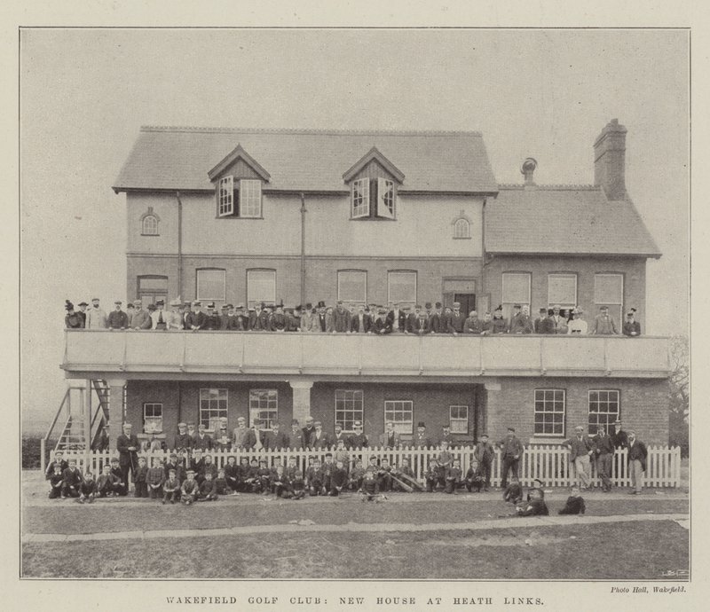 Club de Golf de Wakefield, Nueva Casa en Heath Links de English Photographer