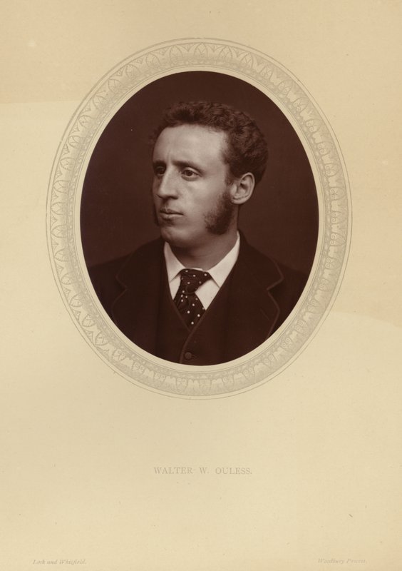 Walter William Ouless, pintor de retratos británico de English Photographer