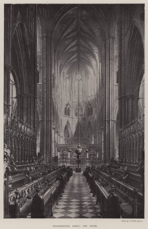 Abadía de Westminster, el coro de English Photographer