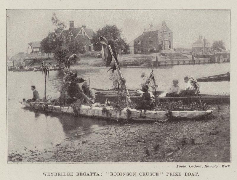 Regata de Weybridge, Premio Robinson Crusoe de English Photographer