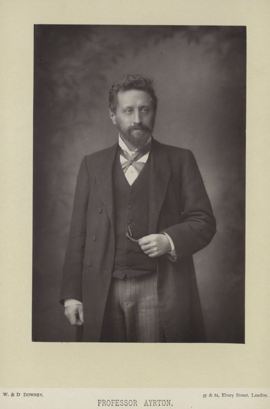 William Edward Ayrton de English Photographer