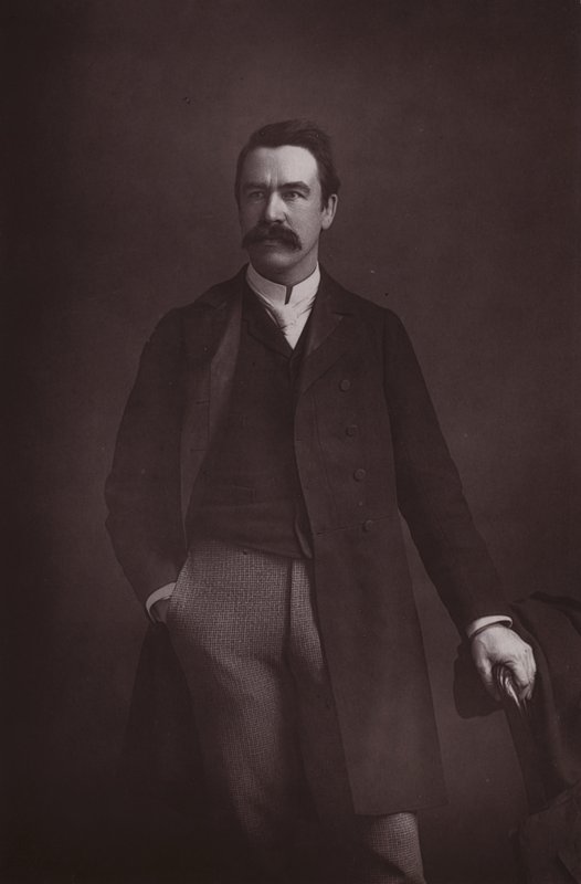 William Martin Conway, crítico de arte, político y montañista inglés de English Photographer
