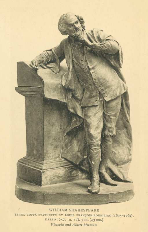 William Shakespeare, dramaturgo inglés (foto b/n) de English Photographer