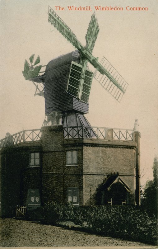 Molino de viento, Wimbledon Common de English Photographer