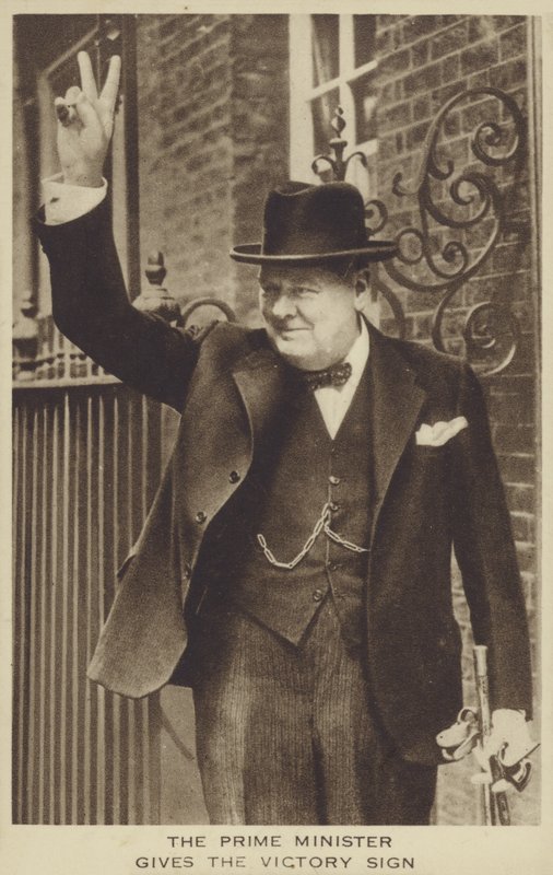 Winston Churchill de English Photographer