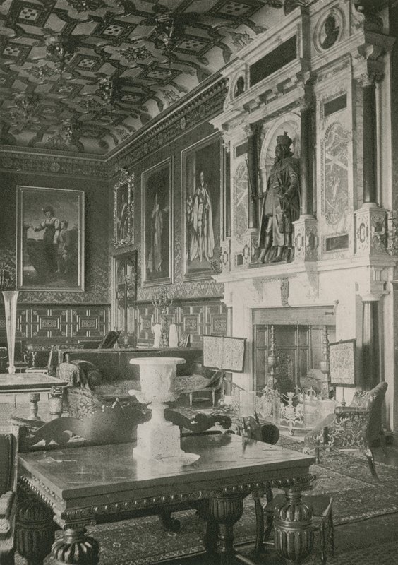 Sala de Invierno, Hatfield House de English Photographer