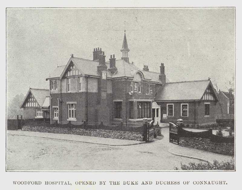 Hospital Woodford, inaugurado por el Duque y la Duquesa de Connaught de English Photographer