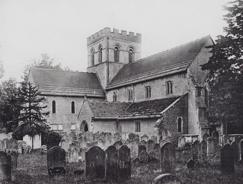 Worthing: Iglesia de Broadwater de English Photographer