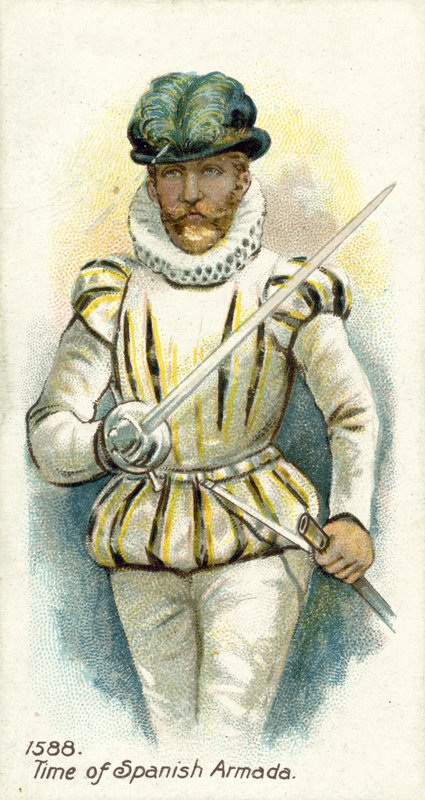 1588, época de la Armada Española de English School