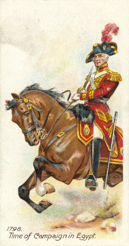 1798, Época de la campaña en Egipto de English School