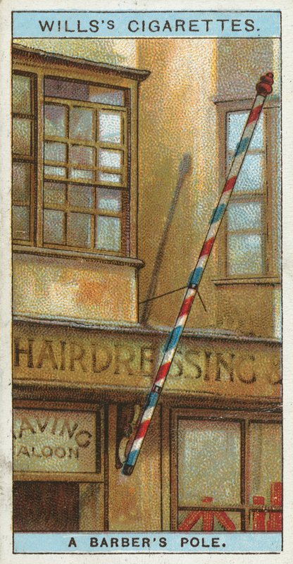 Un poste de barbero de English School