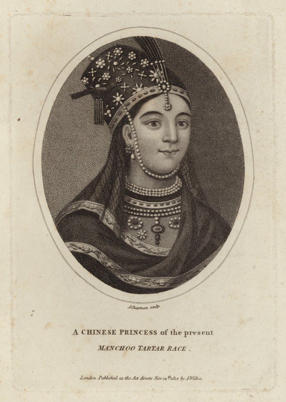 Una Princesa China del presente, Raza Manchú Tártara de English School