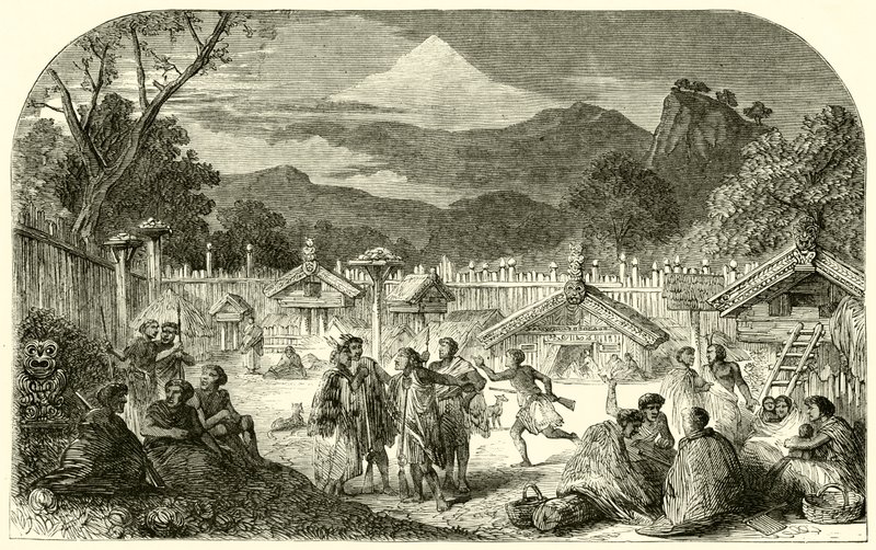 Un PA fortificado en Nueva Zelanda de English School