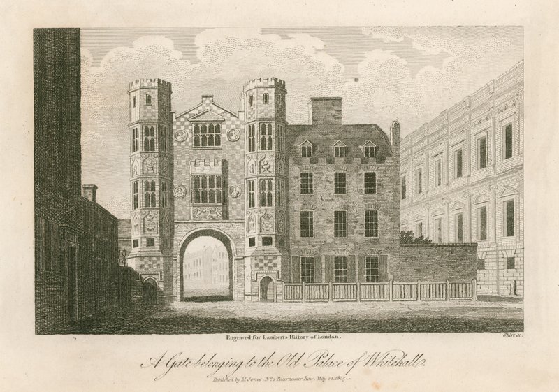 Una Puerta del Antiguo Palacio de Whitehall de English School