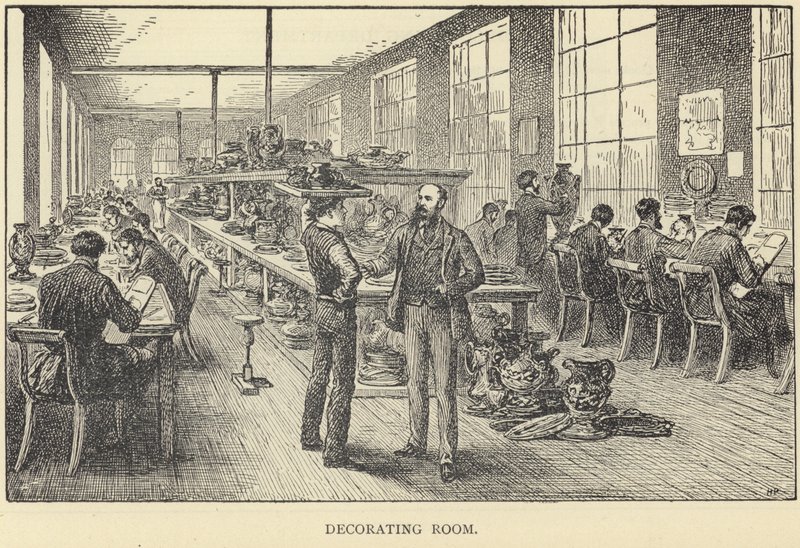 Guía a través de las Obras de Porcelana Real de English School