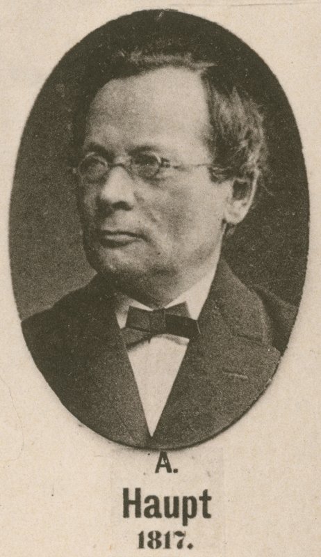 A. Haupt de English School