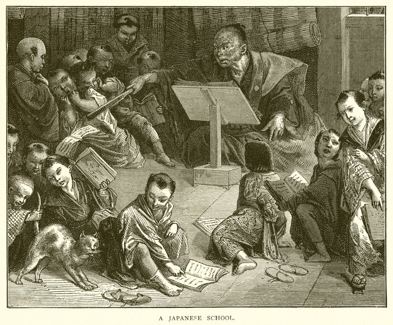 Una escuela japonesa de English School