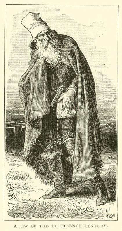 Un judío del siglo XIII de English School