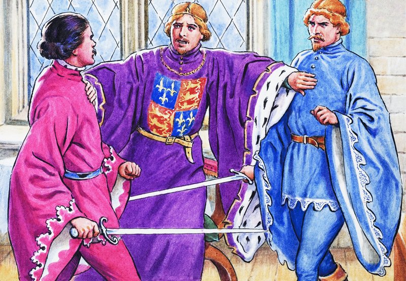 Un hombre para el trono: Hablar de traición de English School