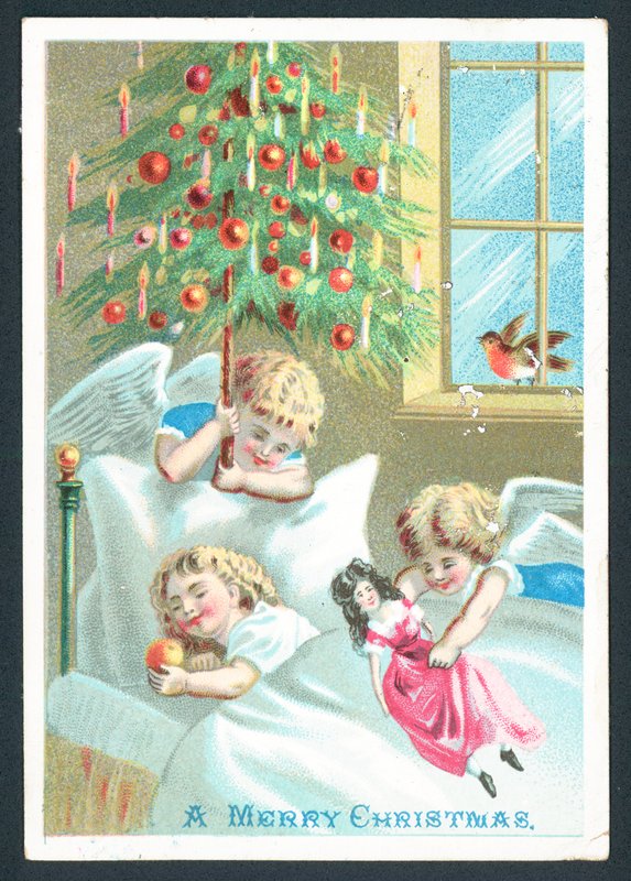Una feliz Navidad - Tarjeta de felicitación de English School