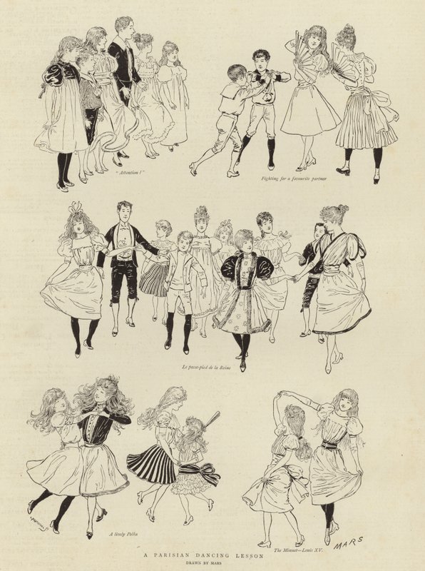 Una lección de baile parisina de English School