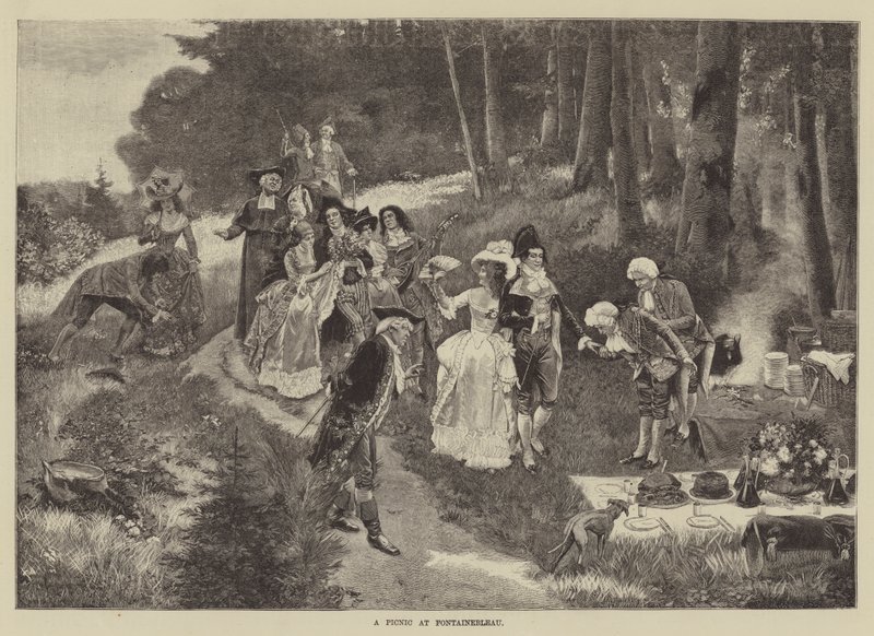 Un picnic en Fontainebleau de English School
