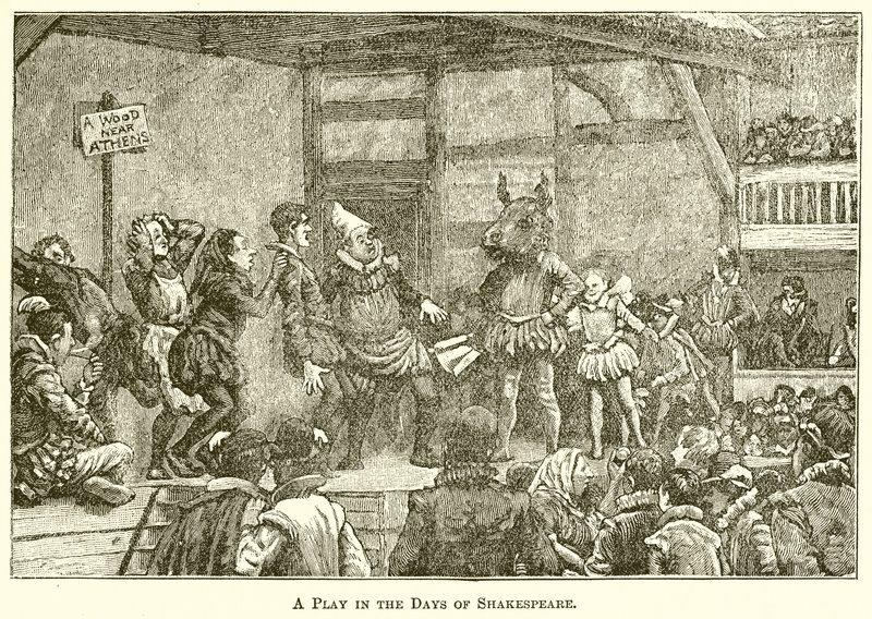 Una obra en los días de Shakespeare de English School