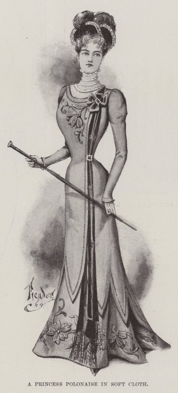 Una princesa polaca en tela suave de English School