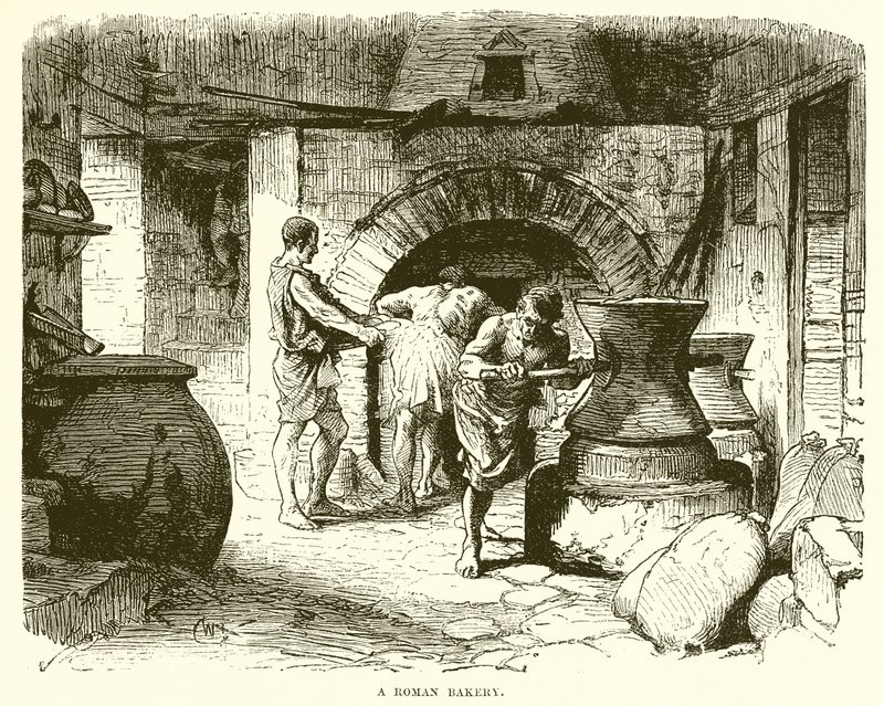 Una panadería romana de English School