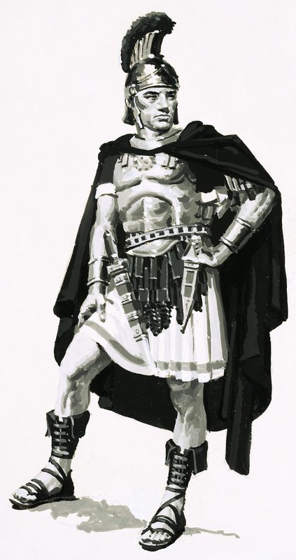 Un legionario romano de English School