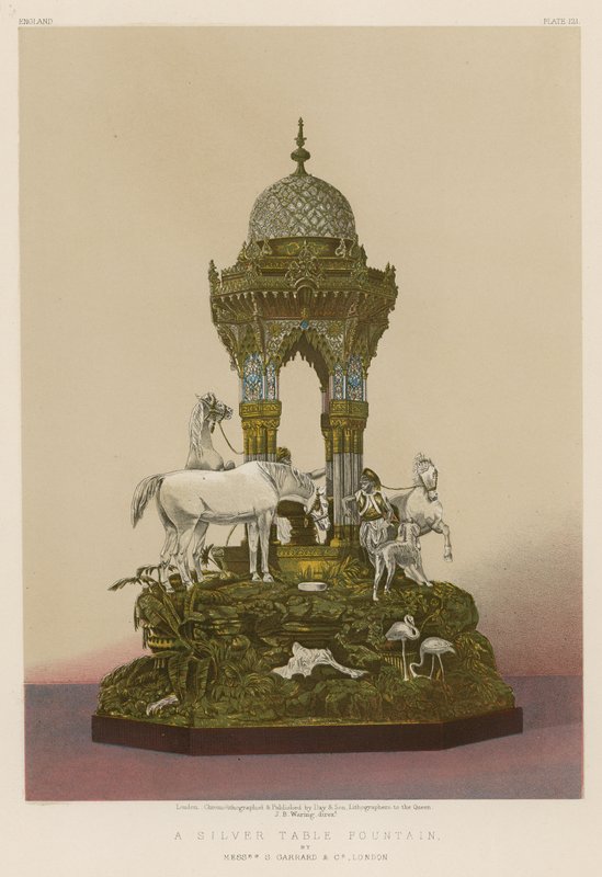 Fuente de Mesa de Plata de English School
