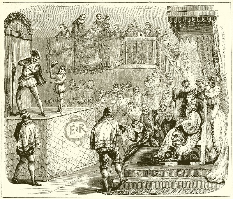 Una Obra de Teatro en el Siglo XVI de English School